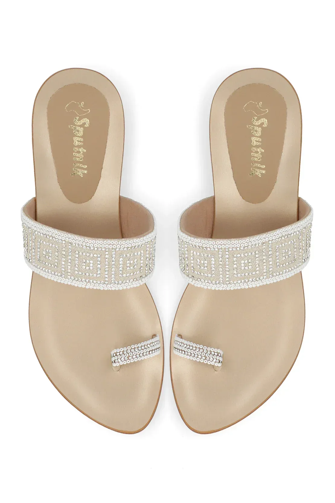 Fawn Flat Slipper H02218/006 - Image 3