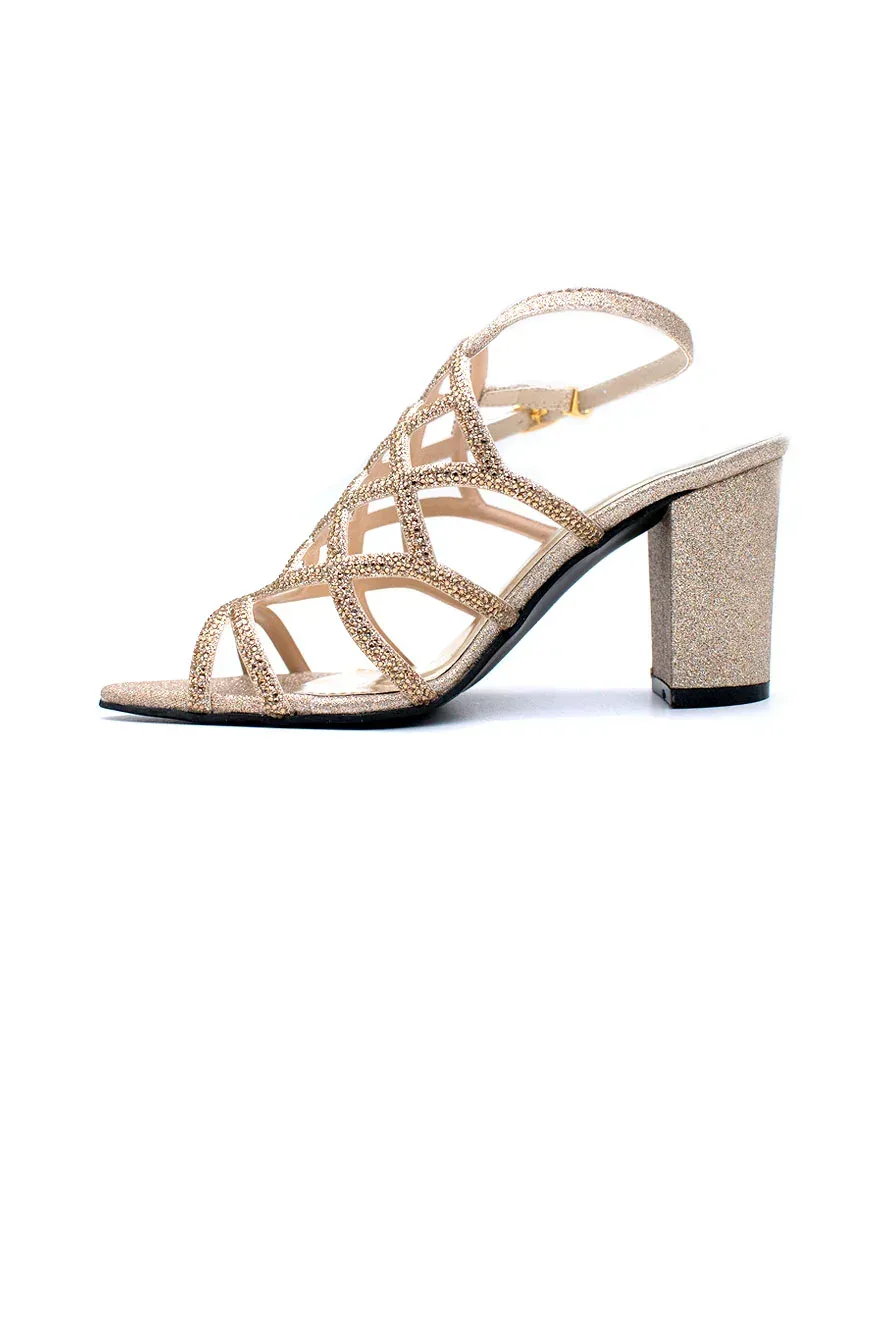 Golden Fancy Sandal F03458/011 - Image 4