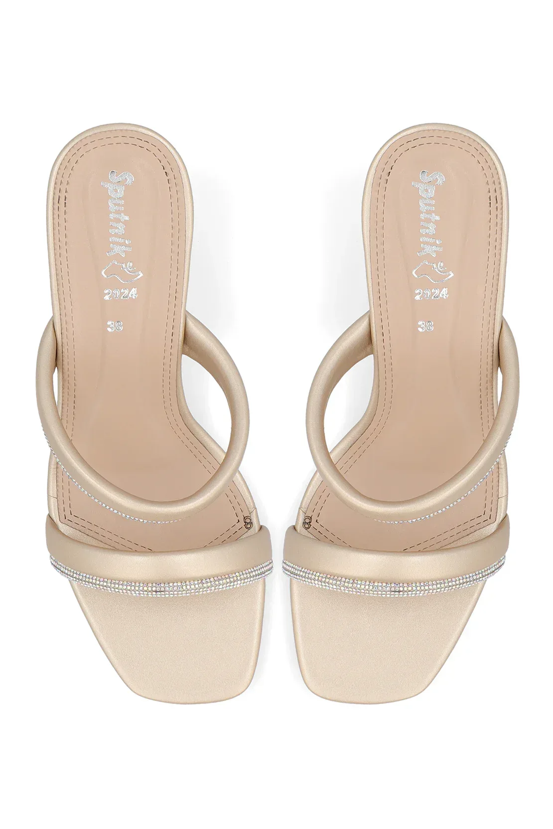 Golden Fancy Slipper J02736/011 - Image 4