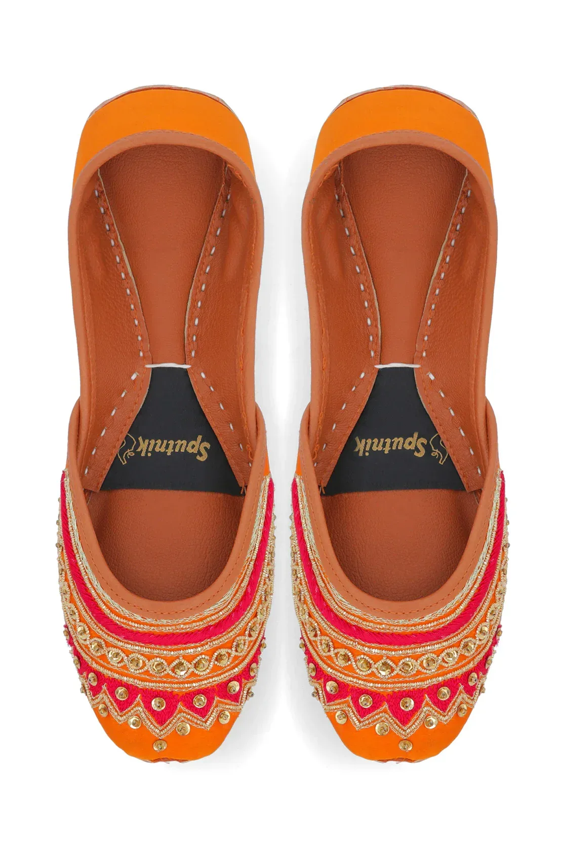 Orange Khussa HH4113/018 - Image 3